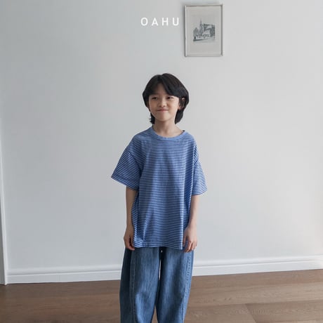 oahu/45. low curb denim pants JS-JXL