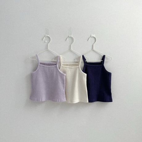 atomeme/25. Mellow Rib Sleeveless? S-XL