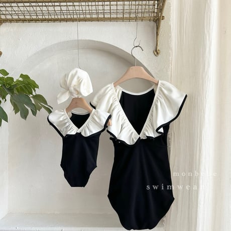 monbebe/32. multi fril (adult) swimsuit FREE