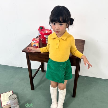 dot/19. collar T-shirt 1-5
