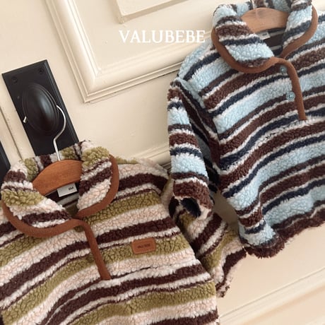 valubebe/15. wrinkle collar anorak 6M-S