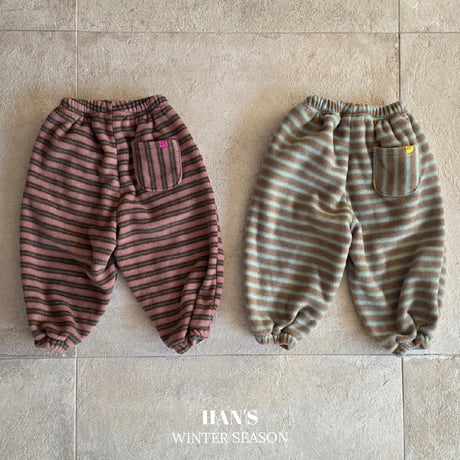 hans/27. multi ST jogger pants XXS-JS