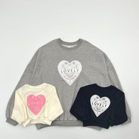 haroharo/40. lovely man-to-man FREE(105SIZE)