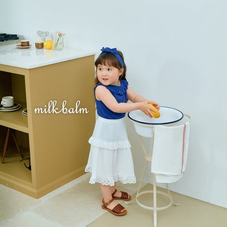 milkbalm/23. pure punching skirt XS-XL