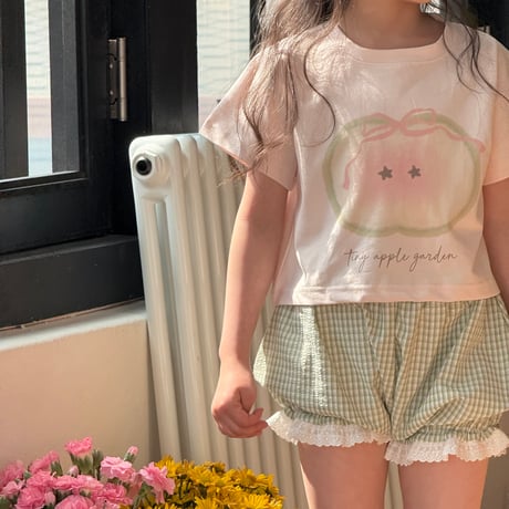 ninibello/28. apple pony crop T-shirt 2XL