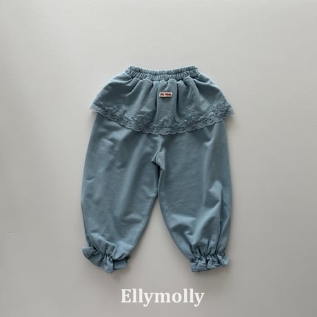 ellymolly/48. cottage lace jogger pants 13-15