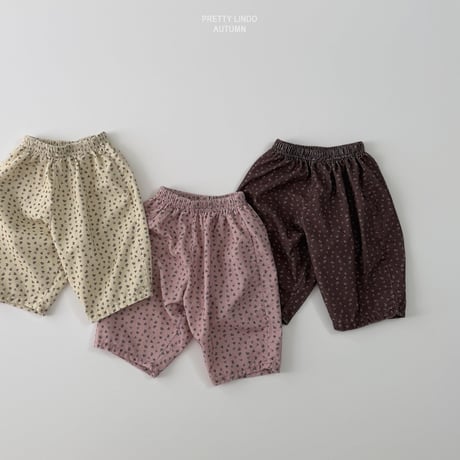 lindo/66. bao flower pants XS-XL