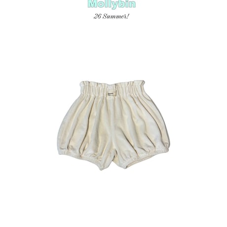 mollybin/26. bebe terry half pants JS
