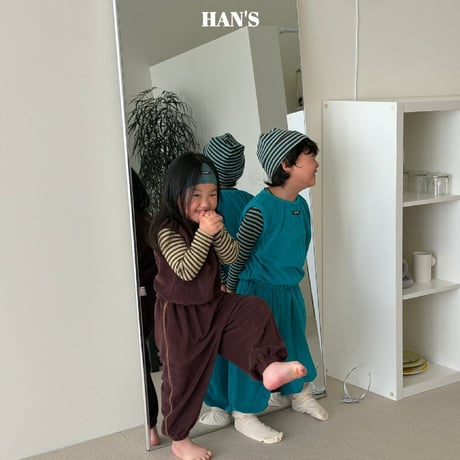 hans/57. terry sleeveless XS-XL