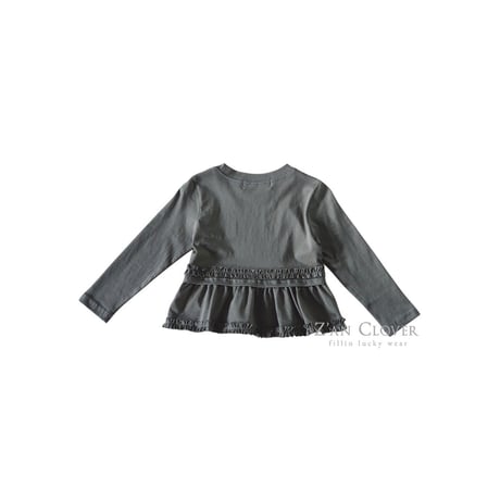 zanclover/46. loffle fril T-shirt 13-19