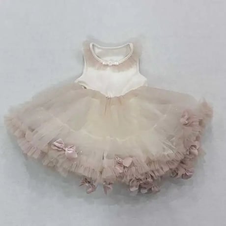 aiai/57. cream ballerina dress 90-130