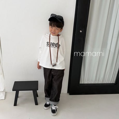 mamami/5. non fade denim pants XS-XL
