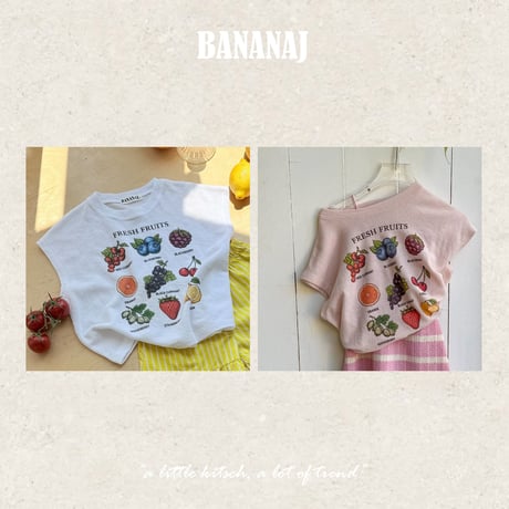 bananaj/54. wendy fresh T-shirt XS-JS