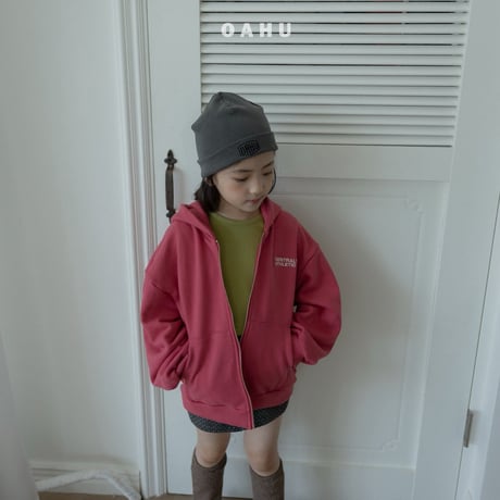 oahu/15. scent hood zipup S-XL