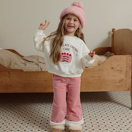 melikey/49. corduroy heart boots cut XS-XL