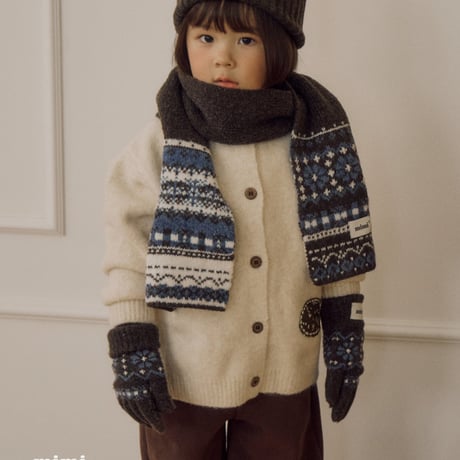 bymimi/15. patch cardigan S-2XL