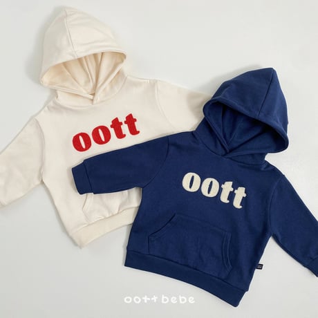 oottbebe/17. dandy bookle hood ( kids ) man-to-man XS(1-2Y)-XL(6-7Y)