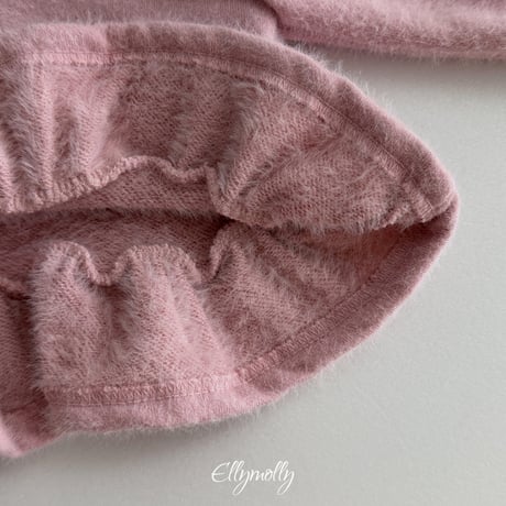 ellymolly/91. snow flower fril cardigan 13-15