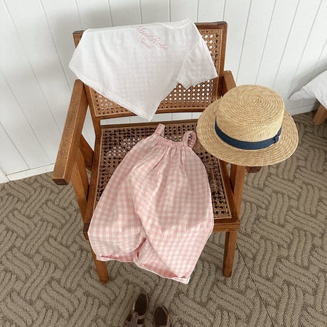minirobe/48. denim straw hat FREE