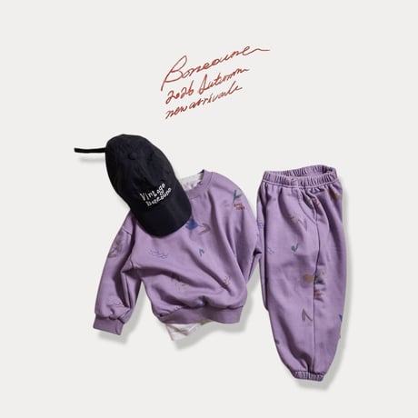 boneoune/97. flower man-to-man XS-XL