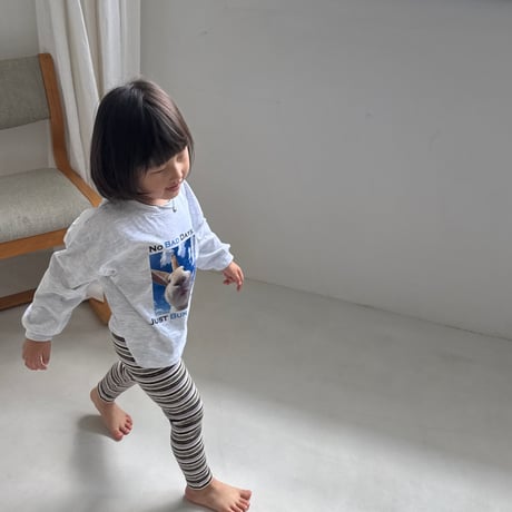 nightbebe/5. plla rabbit long sleeve T-shirt XS-XL