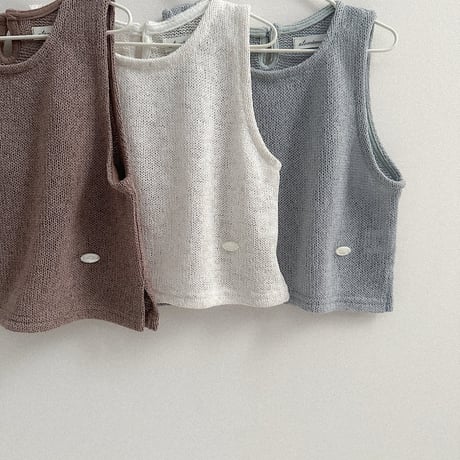 atomeme/15. Mini Knit Vest? S-XL