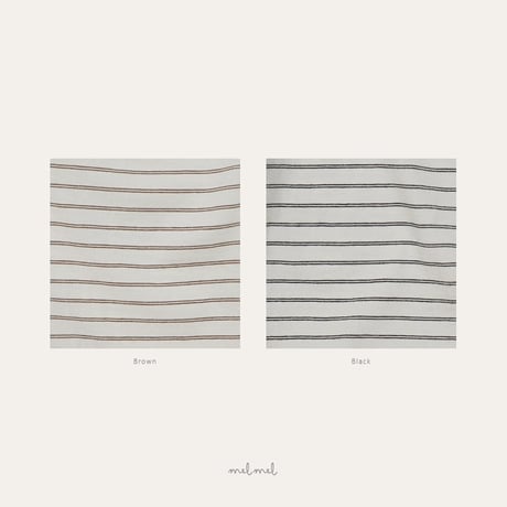 melmel/13. Lip Stripe T-shirt XXS-XL