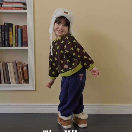 tinyhiker/22. tie embroidery jogger pants XS-XL