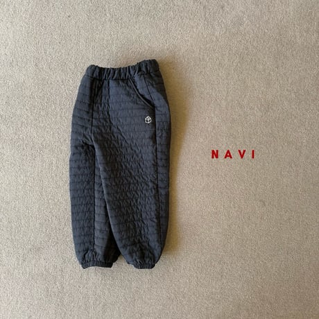 navi/88. quilting pants 2XL-JL