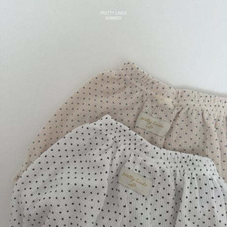 lindo/23. dot fril shorts  XS-XL