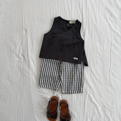 amigo/29. lapping stripe pants XS-XL