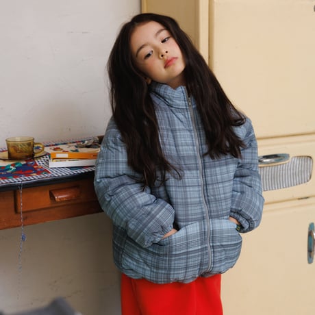 andbutter/56. Mode Check Padded Jacket XS-XL