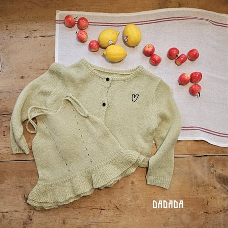 dadada/13. kozi cardigan sleeveless set M-XL