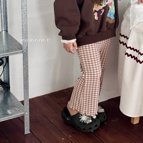 poisson/46. rody check pants S-XL
