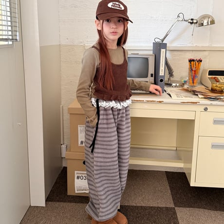 comma/107. lace jogger 140-150