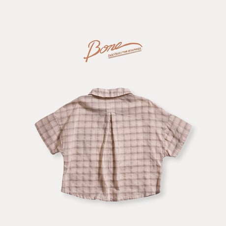 boneoune/85. retro check shirt JS-JL