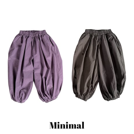 minimal/12. volumn bullon pants JS-JM