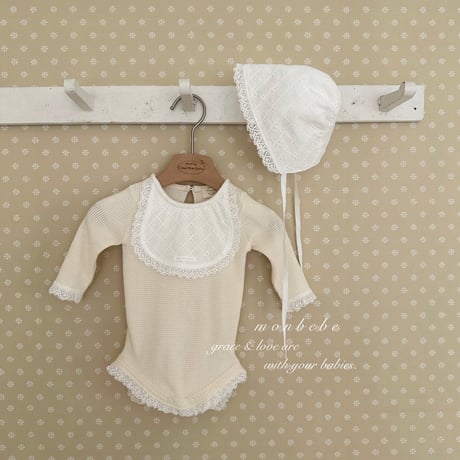 monbebe/35. bebe lace bonnet FREE(0-12M)