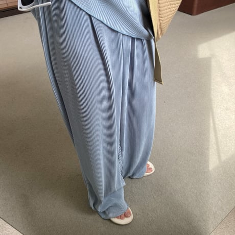 mikki/16. plitch straight pants ADULT
