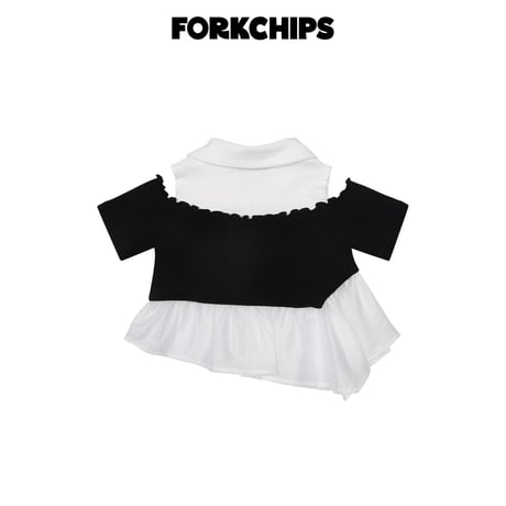 forkchips/56. paper shorder T-shirt JS-JXL