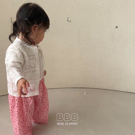 bellabambina/43. bebe lace half t T-shirt 12M-M