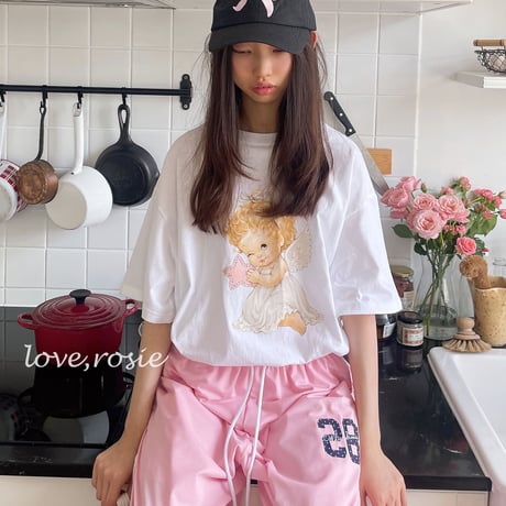 loverosie/160. mesh tape 2way pants 2XL