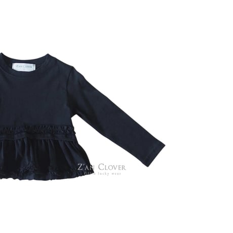 zanclover/46. loffle fril T-shirt 13-19