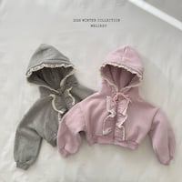 melikey/74. juju fril hood zipup JS-JM
