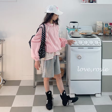 loverosie/41. lace tape bermuda pants ADULT