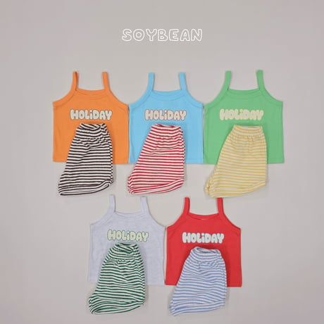 soybean/41. plan ) holly day updown set XS-XL