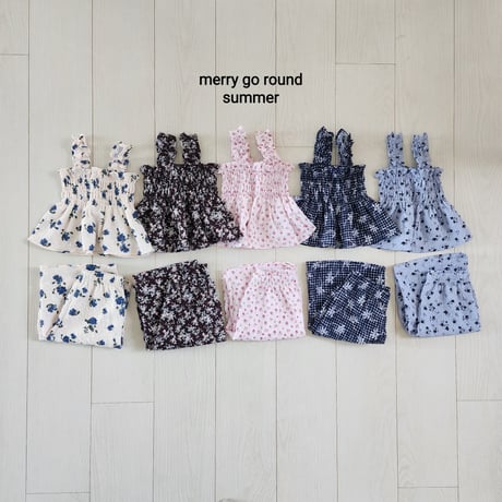merrygoround/46. smoke set XS-2XL