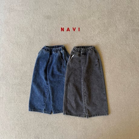 navi/31. wide denim S-XL