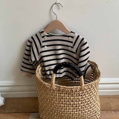 bebeholic/33. man-to-man S(3-6M)-XL(18-24M)