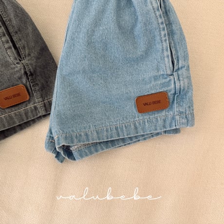 valubebe/49. pangpang section denim pants 6M-S